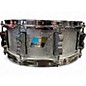 Used Ludwig 5X14 classic maple snare Silver Sparkle Drum thumbnail