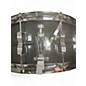 Used Ludwig 6.5X14 ACROLITE SNARE Black and White Drum