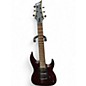 Used Mitchell MM100 Mini Wine Red Solid Body Electric Guitar thumbnail