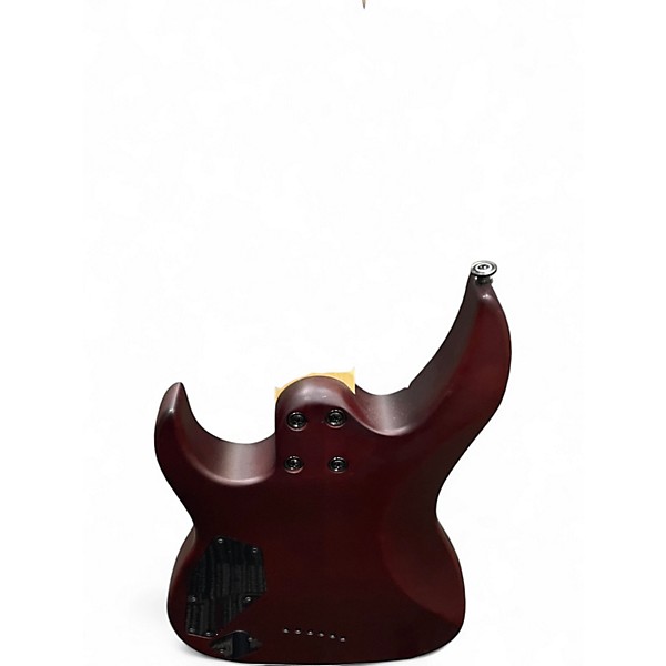 Used Mitchell MM100 Mini Wine Red Solid Body Electric Guitar