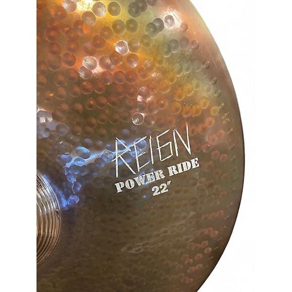 Used Paiste 22in RUDE POWER RIDE "THE REIGN" Cymbal