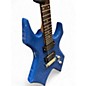 Used B.C. Rich Bronze Series Warlock Sonic Blue Solid Body Electric Guitar