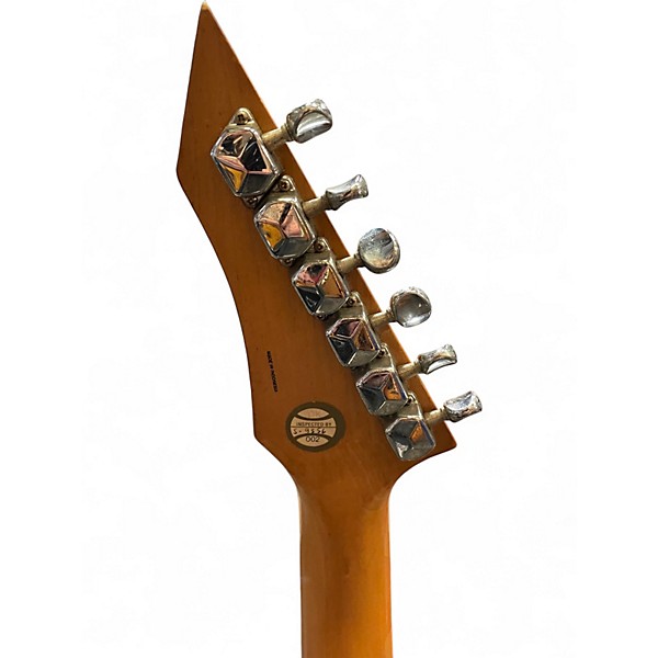 Used B.C. Rich Bronze Series Warlock Sonic Blue Solid Body Electric Guitar