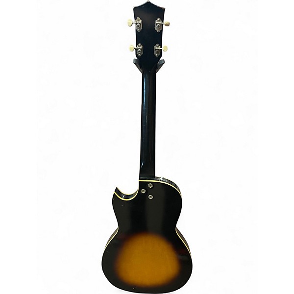Vintage 1961 Kay VALUE LEADER 2 Color Sunburst Electric Bass Guitar