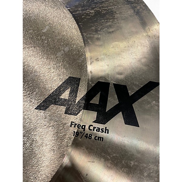 Used SABIAN 18in AAX Frequency Crash Cymbal