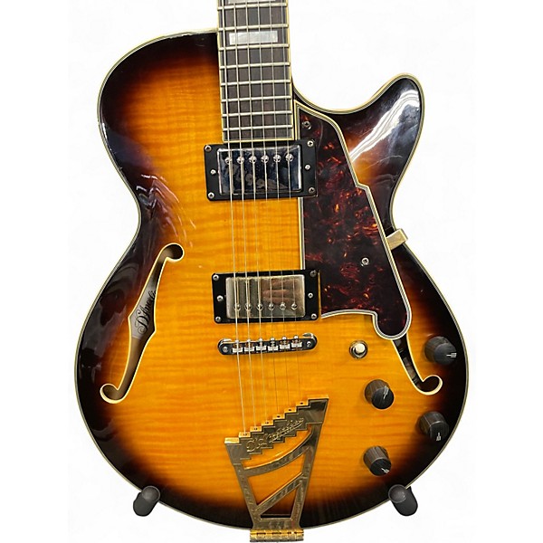 Used D'Angelico EX-SS 2 Color Sunburst Hollow Body Electric Guitar