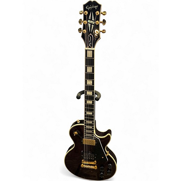 Used Epiphone LES PAUL JERRY CANTRELL WINO Wine Red Solid Body Electric Guitar