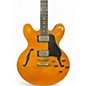 Used Hamer echotone Amber Hollow Body Electric Guitar