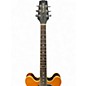 Used Hamer echotone Amber Hollow Body Electric Guitar