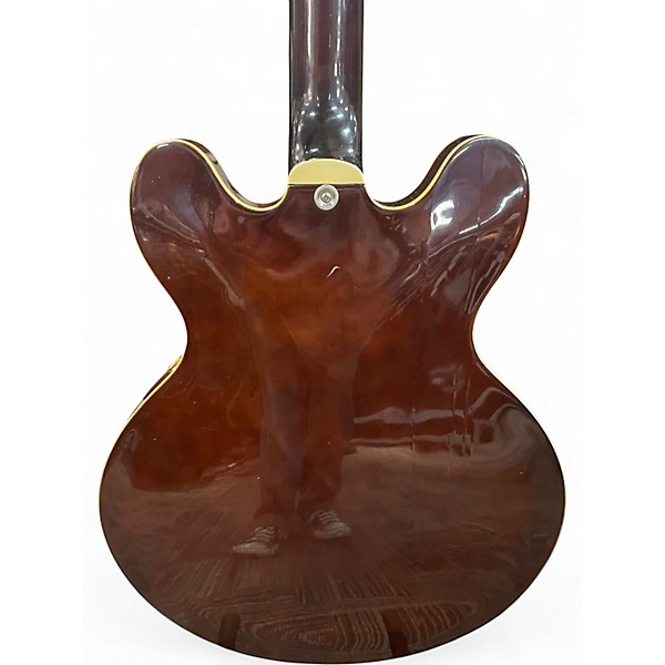 Used Hamer echotone Amber Hollow Body Electric Guitar