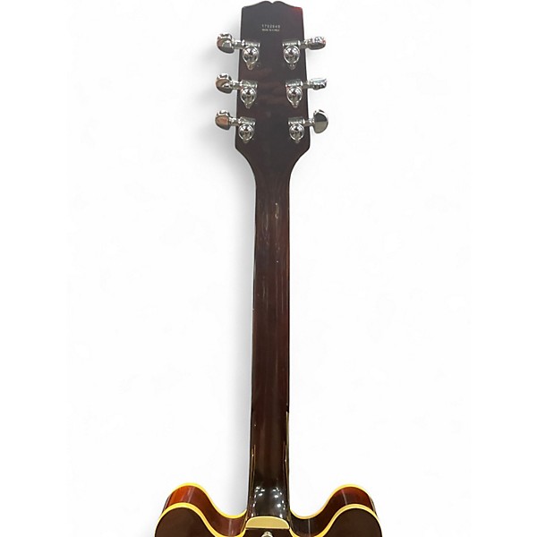 Used Hamer echotone Amber Hollow Body Electric Guitar