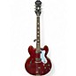 Used Epiphone rivera Red Hollow Body Electric Guitar thumbnail