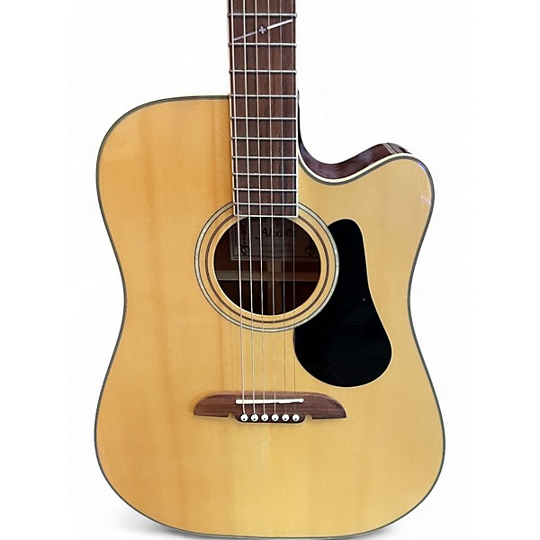 Used Alvarez AD60SC Natural Acoustic Guitar