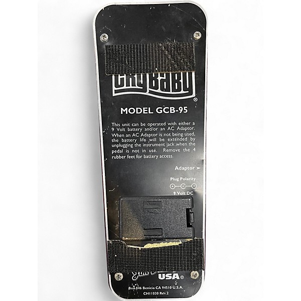 Used Dunlop GCB95 Original Crybaby Wah Limited Edition Effect Pedal