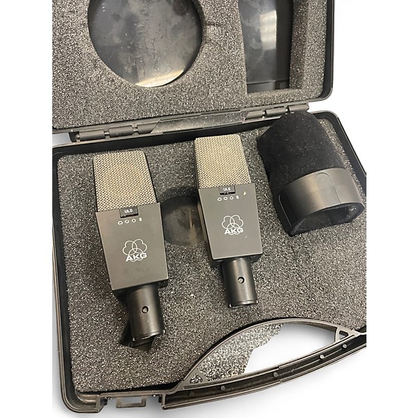 Used AKG C 414 B-ULS Stereo Pair Condenser Microphone