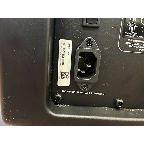 Used QSC CP12 Powered Speaker