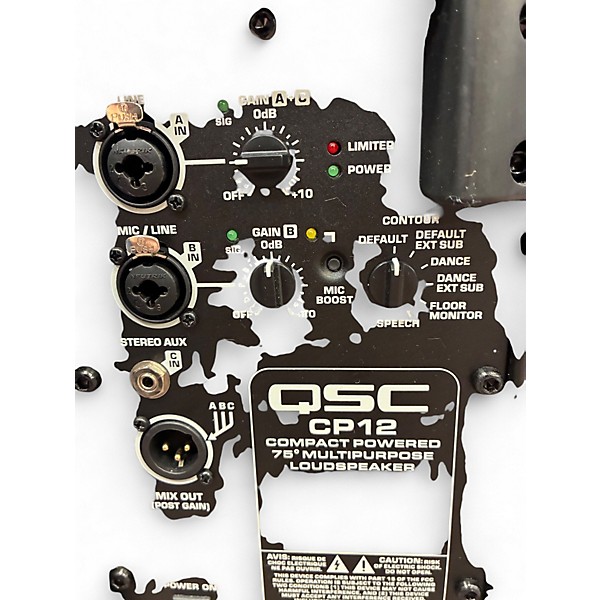 Used QSC CP12 Powered Speaker