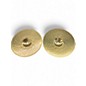 Used MEINL 13in HCS Hi Hat Pair Cymbal