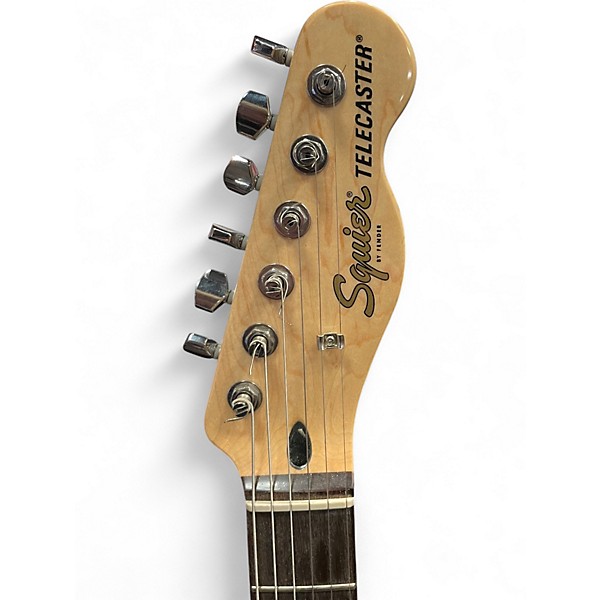 Used Squier Affinity Series Telecaster Olympic White Solid Body Electric Guitar