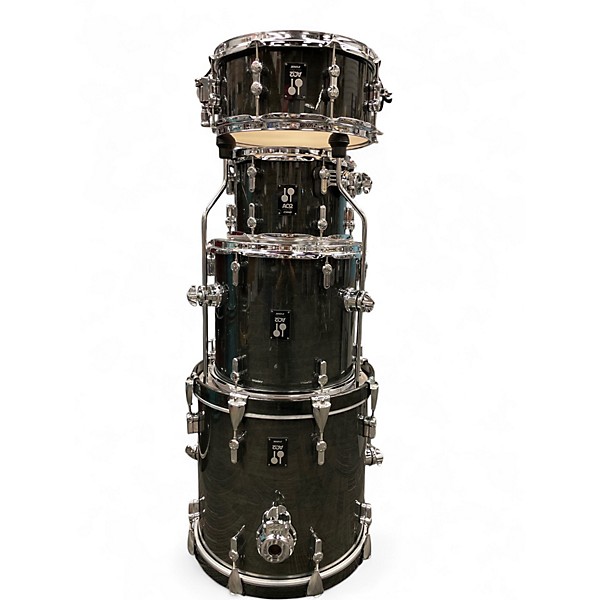Used SONOR 4 Piece AQ2 Safari Maple Trans Black Drum Kit
