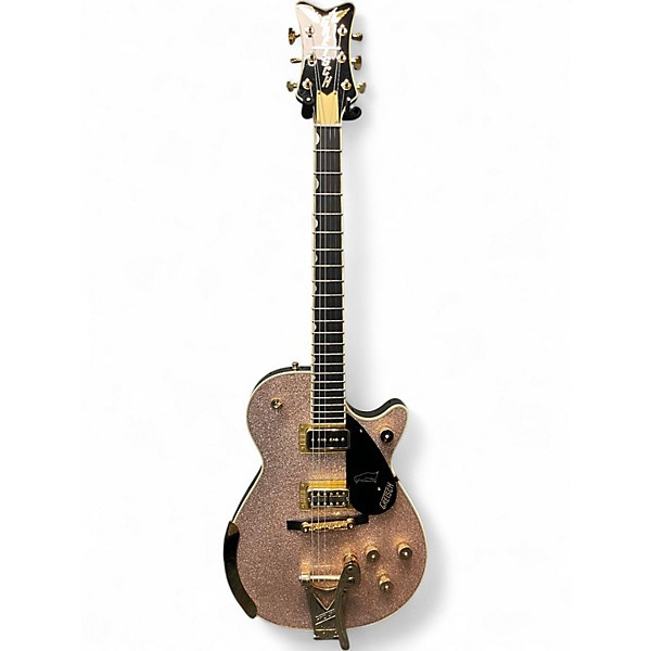 Used 2025 Gretsch Guitars penguin ltd Silver Sparkle Solid Body Electric Guitar