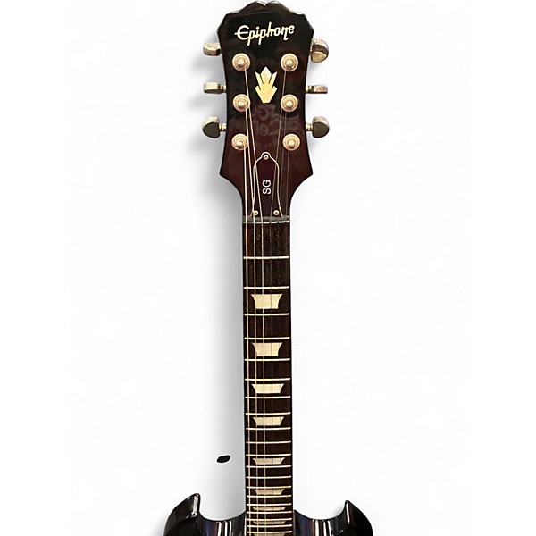 Used Epiphone SG 1966 G400 Silverburst Solid Body Electric Guitar
