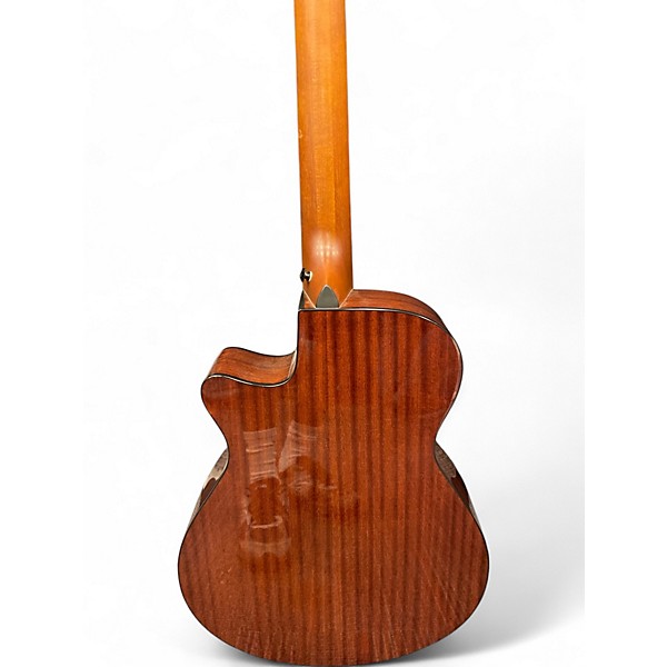 Used Ibanez AEGB24FE Mahogany Acoustic Bass Guitar