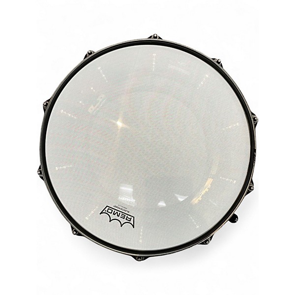 Used SJC Drums 14X6.5 Josh Dun "Crowd" Black Drum