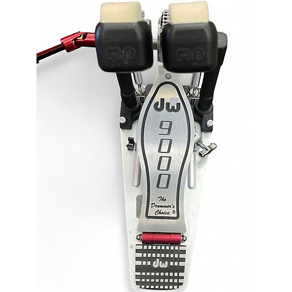Used DW 9000 Series Double Double Bass Drum Pedal
