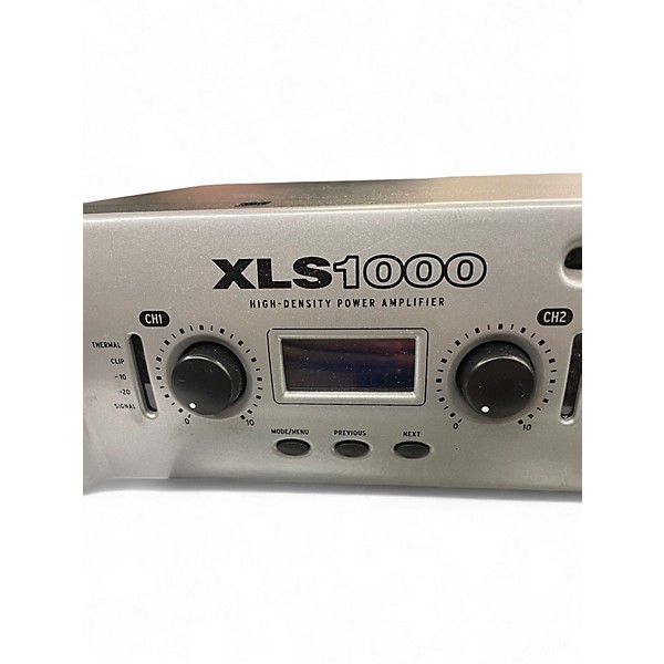 Used Crown XLS1000 Power Amp