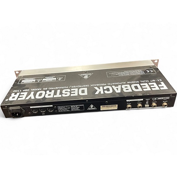 Used Behringer Feedback Destroyer Pro DSP1124P Feedback Suppressor