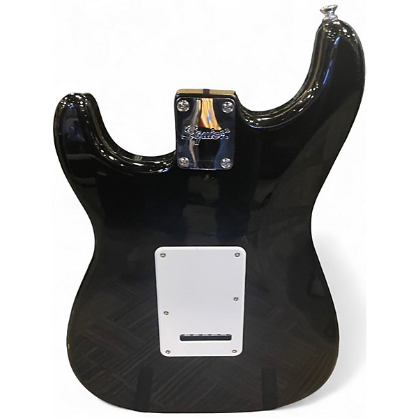 Used Squier SONIC STRATOCASTER Black Solid Body Electric Guitar