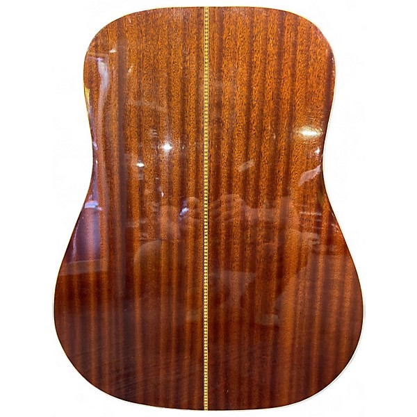 Used Washburn d100m Brown Acoustic Guitar