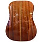 Used Washburn d100m Brown Acoustic Guitar