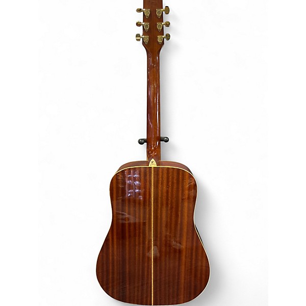 Used Washburn d100m Brown Acoustic Guitar