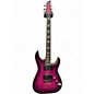 Used Schecter Guitar Research OMEN ELITE Pink Solid Body Electric Guitar thumbnail