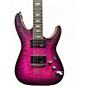 Used Schecter Guitar Research OMEN ELITE Pink Solid Body Electric Guitar