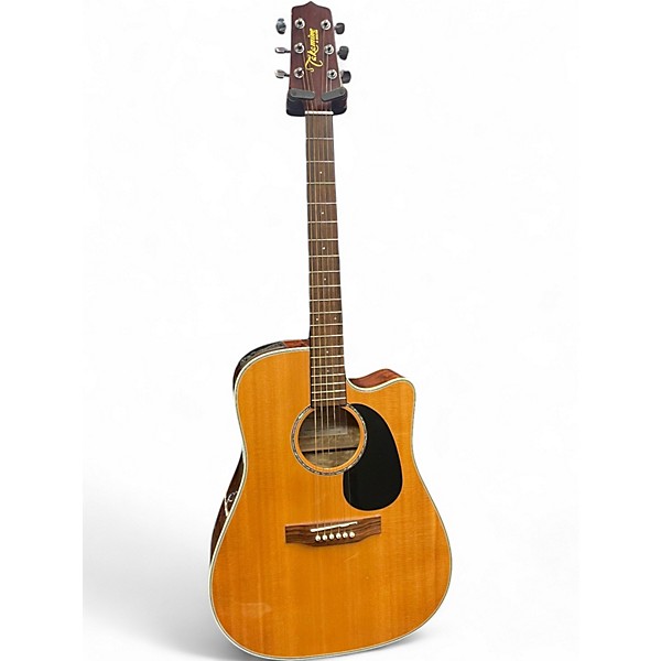 Used Takamine eg530ssc Natural Acoustic Electric Guitar