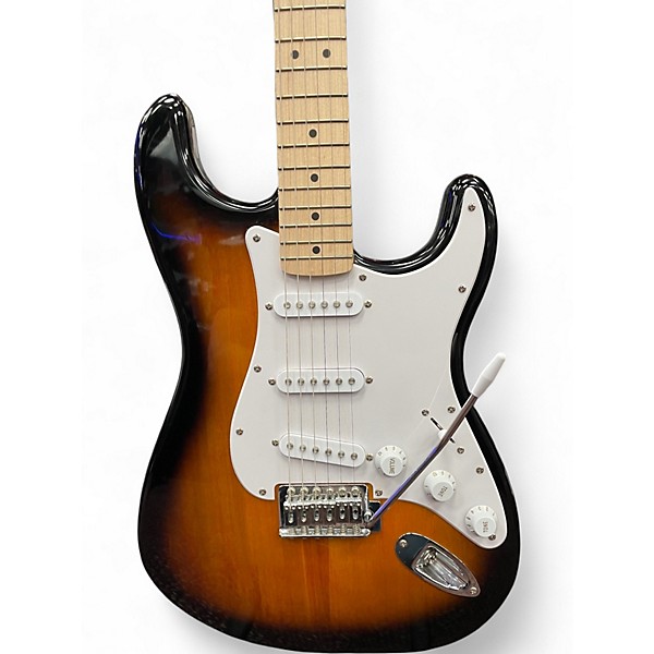 Used Squier Sonic Stratocaster 2 Color Sunburst Solid Body Electric Guitar