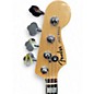 Used 2016 Fender American Elite Jazz Bass Olympic White Electric Bass Guitar
