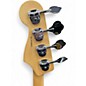 Used 2016 Fender American Elite Jazz Bass Olympic White Electric Bass Guitar