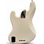 Used 2016 Fender American Elite Jazz Bass Olympic White Electric Bass Guitar