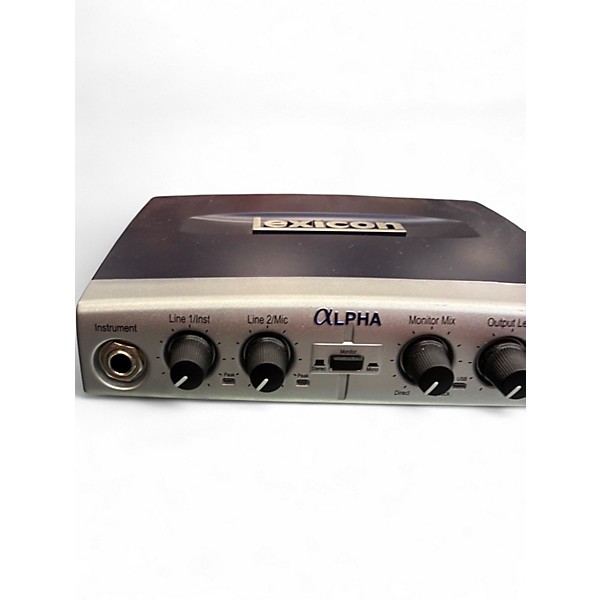 Used Lexicon ALPHA Audio Interface