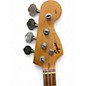 Used Squier Precision Bass Black Electric Bass Guitar