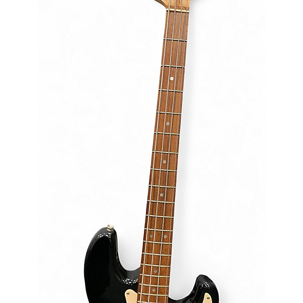 Used Squier Precision Bass Black Electric Bass Guitar