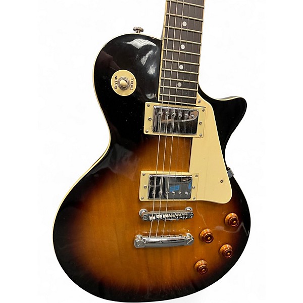 Used Slammer By Hamer SP 2/2 T 2 Tone Sunburst Solid Body Electric Guitar