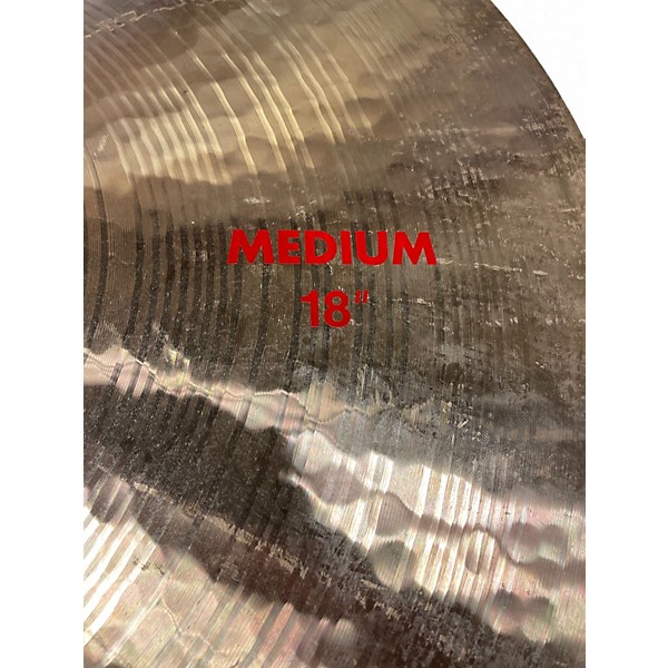 Used Paiste 18in 2002 Medium Crash Cymbal