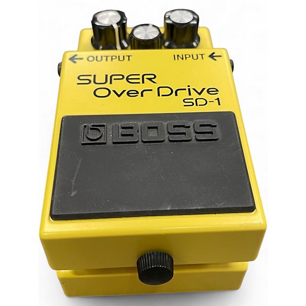 Used BOSS SD1 Super Overdrive Effect Pedal