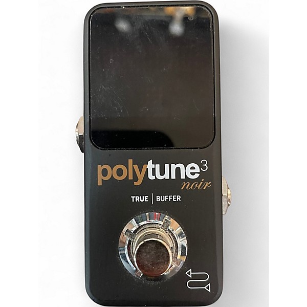 Used TC Electronic Polytune Noir Mini 3 Tuner Tuner Pedal