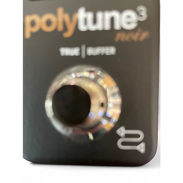 Used TC Electronic Polytune Noir Mini 3 Tuner Tuner Pedal
